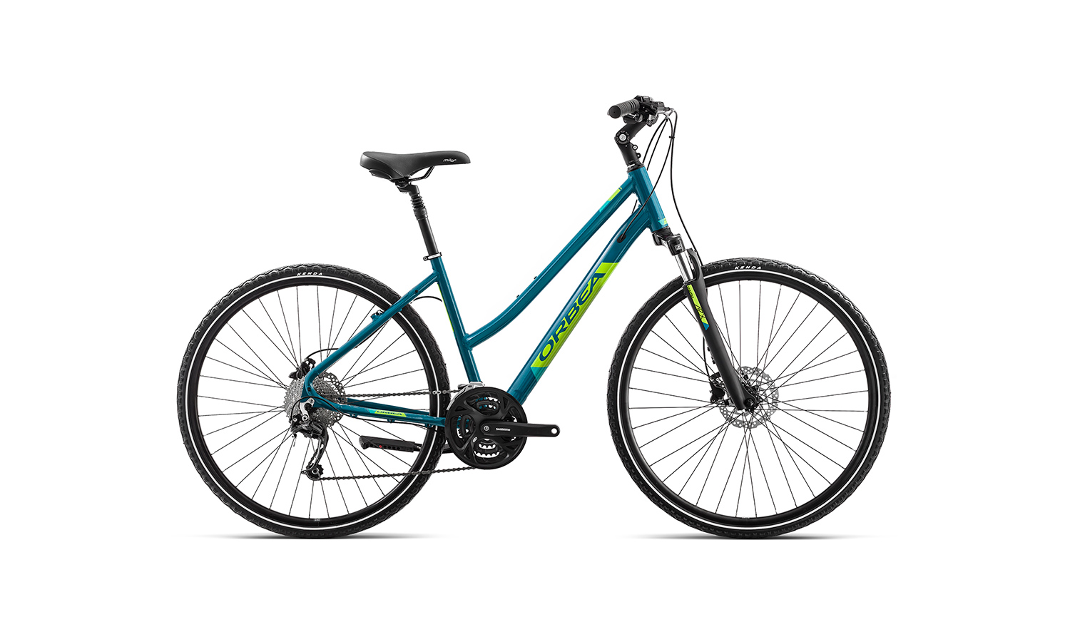 Фотография Велосипед Orbea COMFORT 12 (2019) 2019 Сине-салатовый